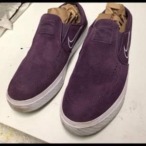 Janoski slip on purple
